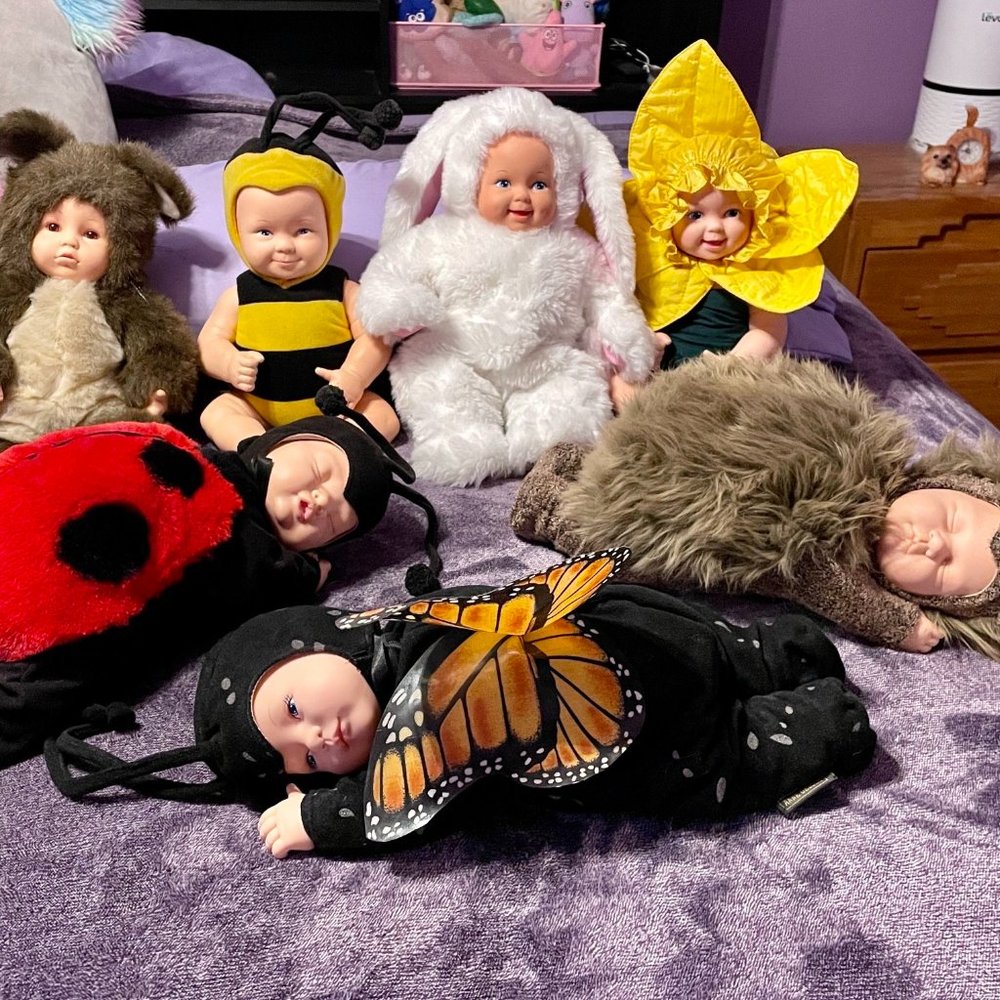 Anne Geddes Large Vintage Baby Dolls